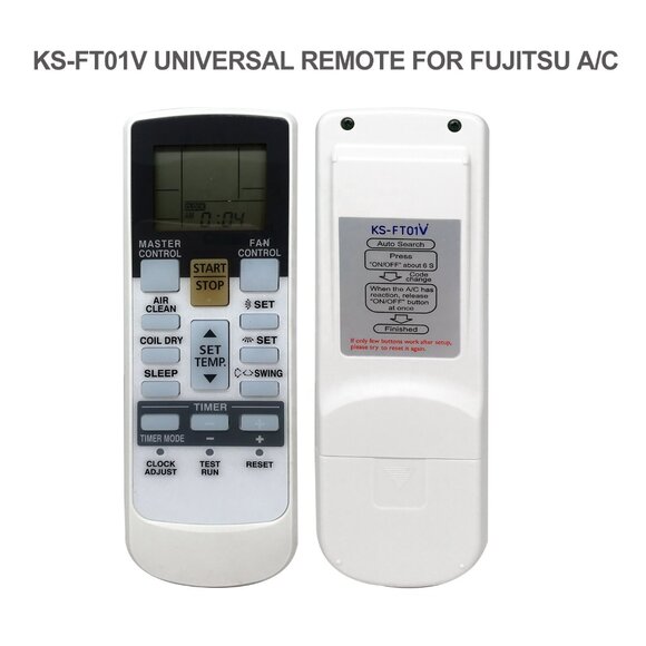KS-FT01V Universal Remote Control Compatible with Fujitsu Air Conditioners NWOB! - Picture 1 of 6